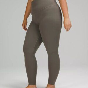 lululemon Align Super High Rise Pant 28" Grey Sage Size 12